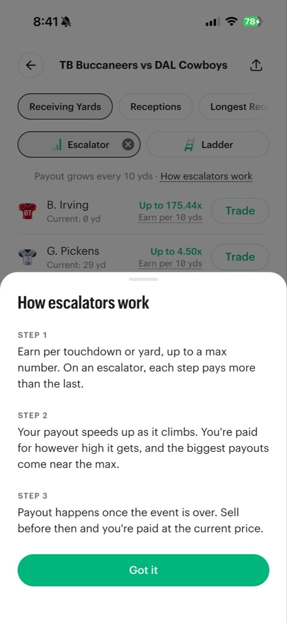 Как работает Escalator